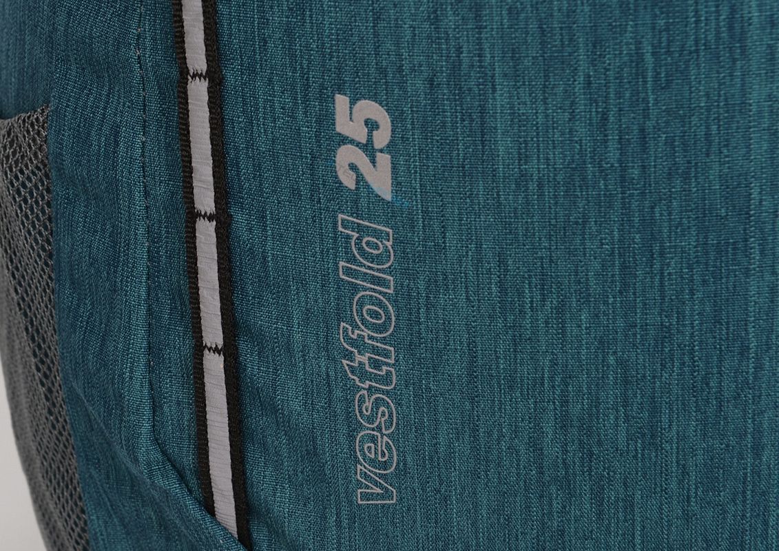 Wygodny Plecak Bergson Vestfold 25l | Lekki Wentylowany | Morski