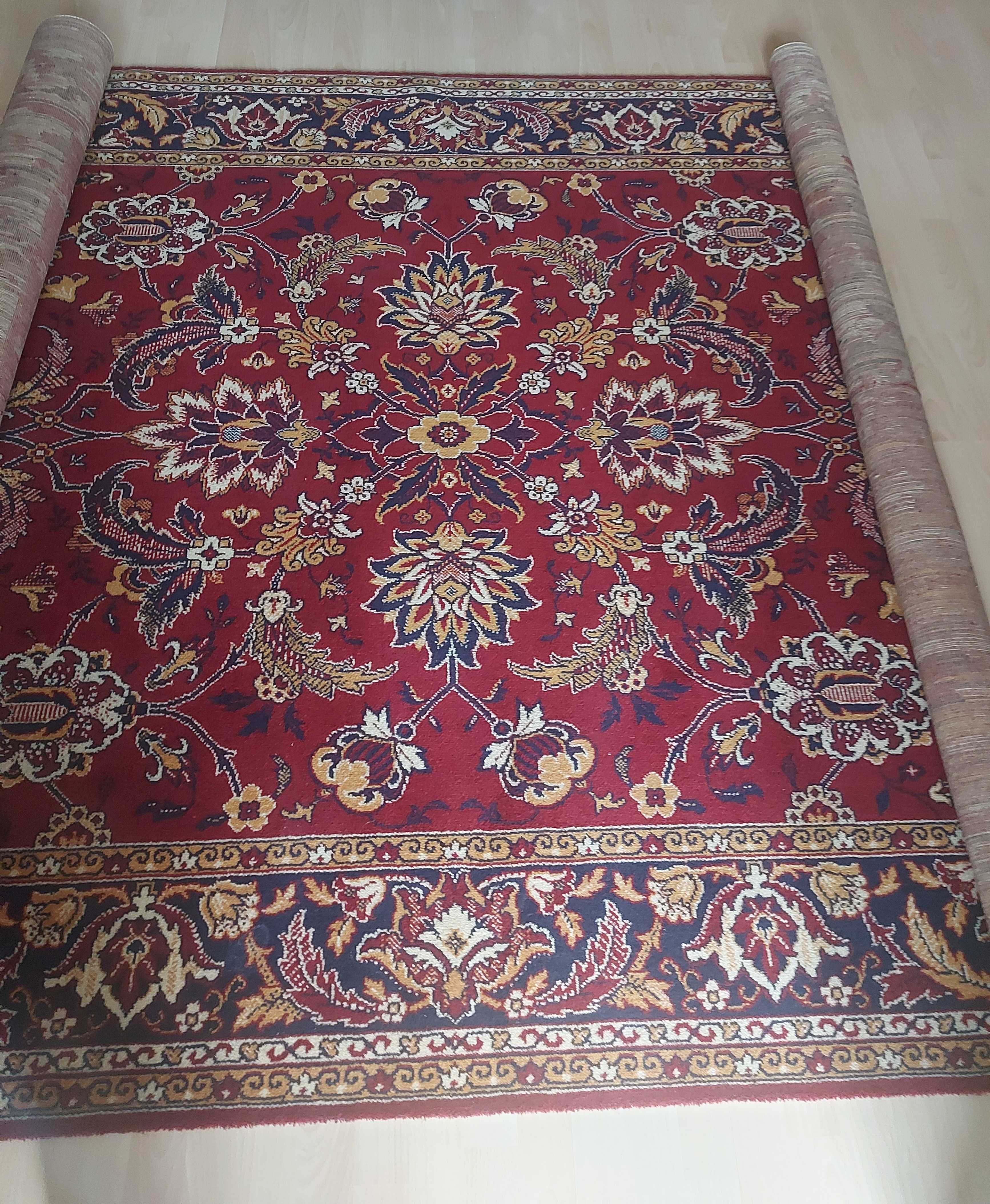 Dywan 200x300cm. zakłady tkanin dekoracyjnych Welur Kietrz PRL