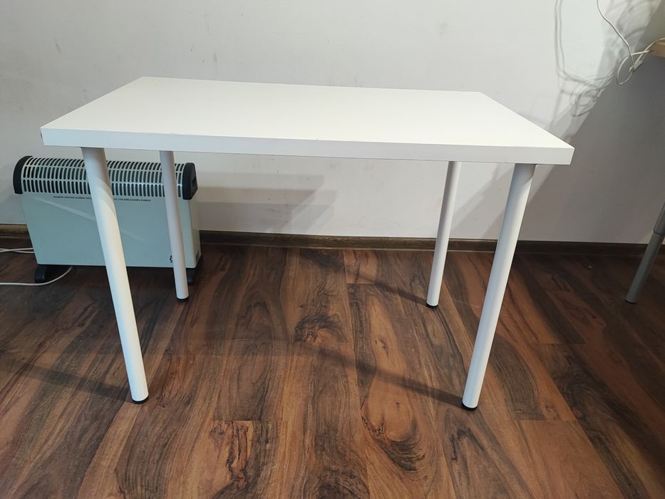 Stolik biurko Ikea białe 100x60