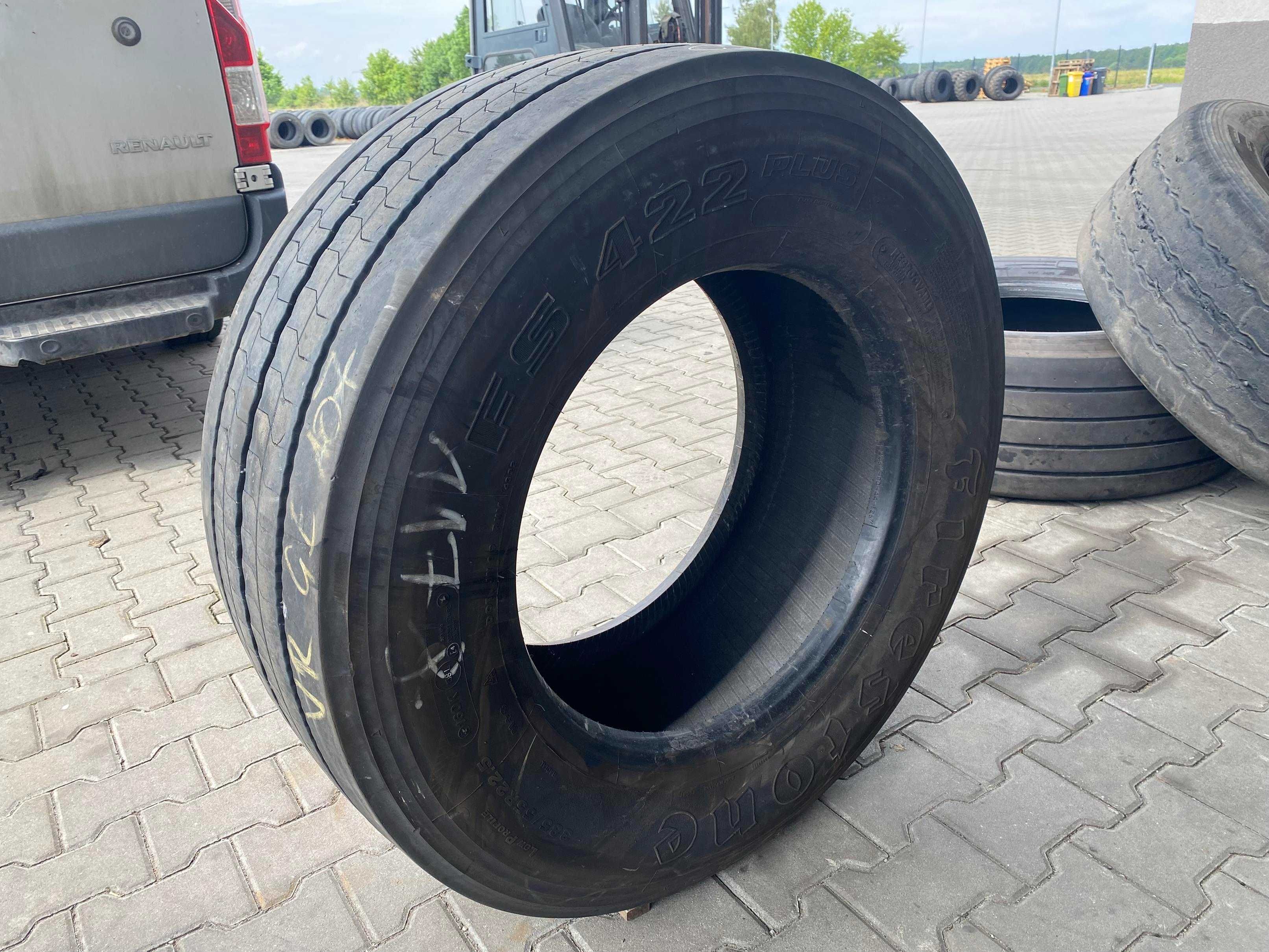Opona 385/55R22.5 FIRESTONE FS 422 PLUS Przód 9mm
