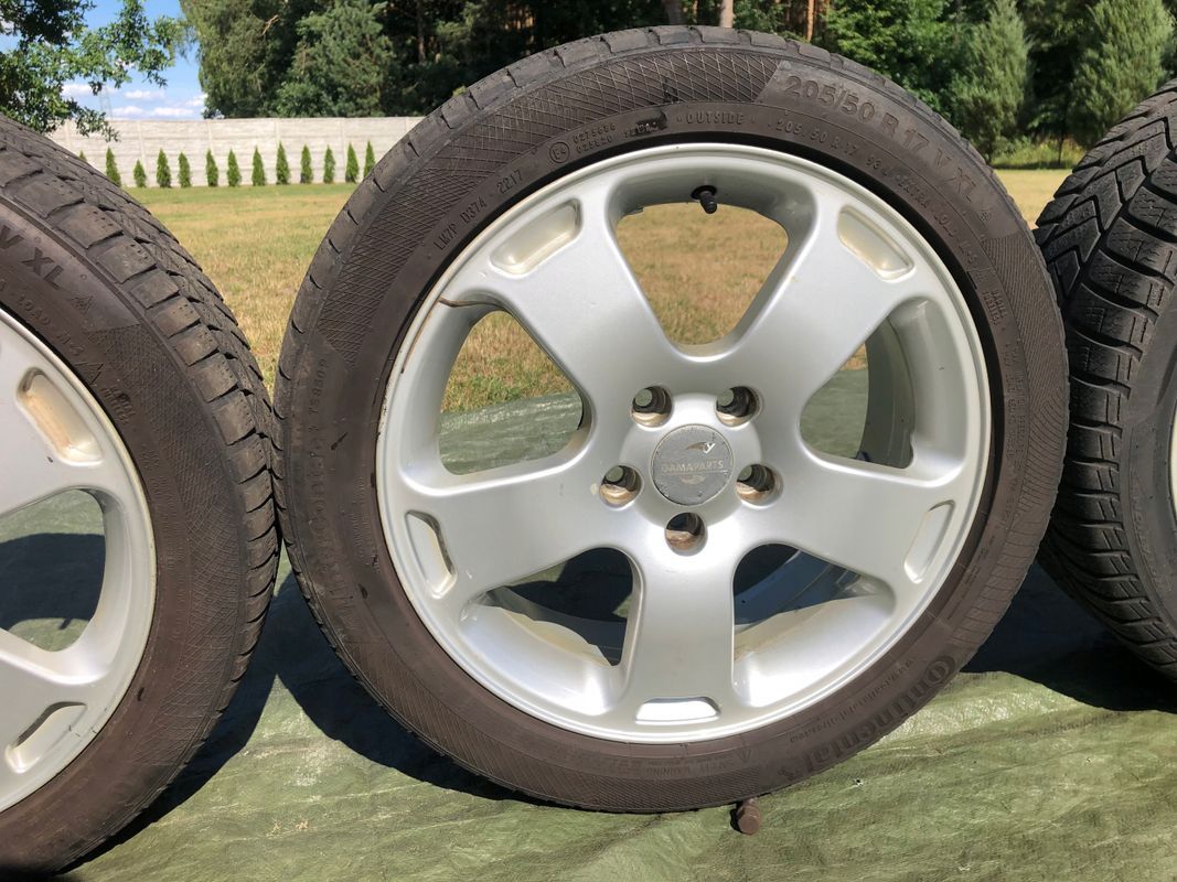 Koła Felgi Opony Audi Vw Skoda Gamaparts 6jx17h2