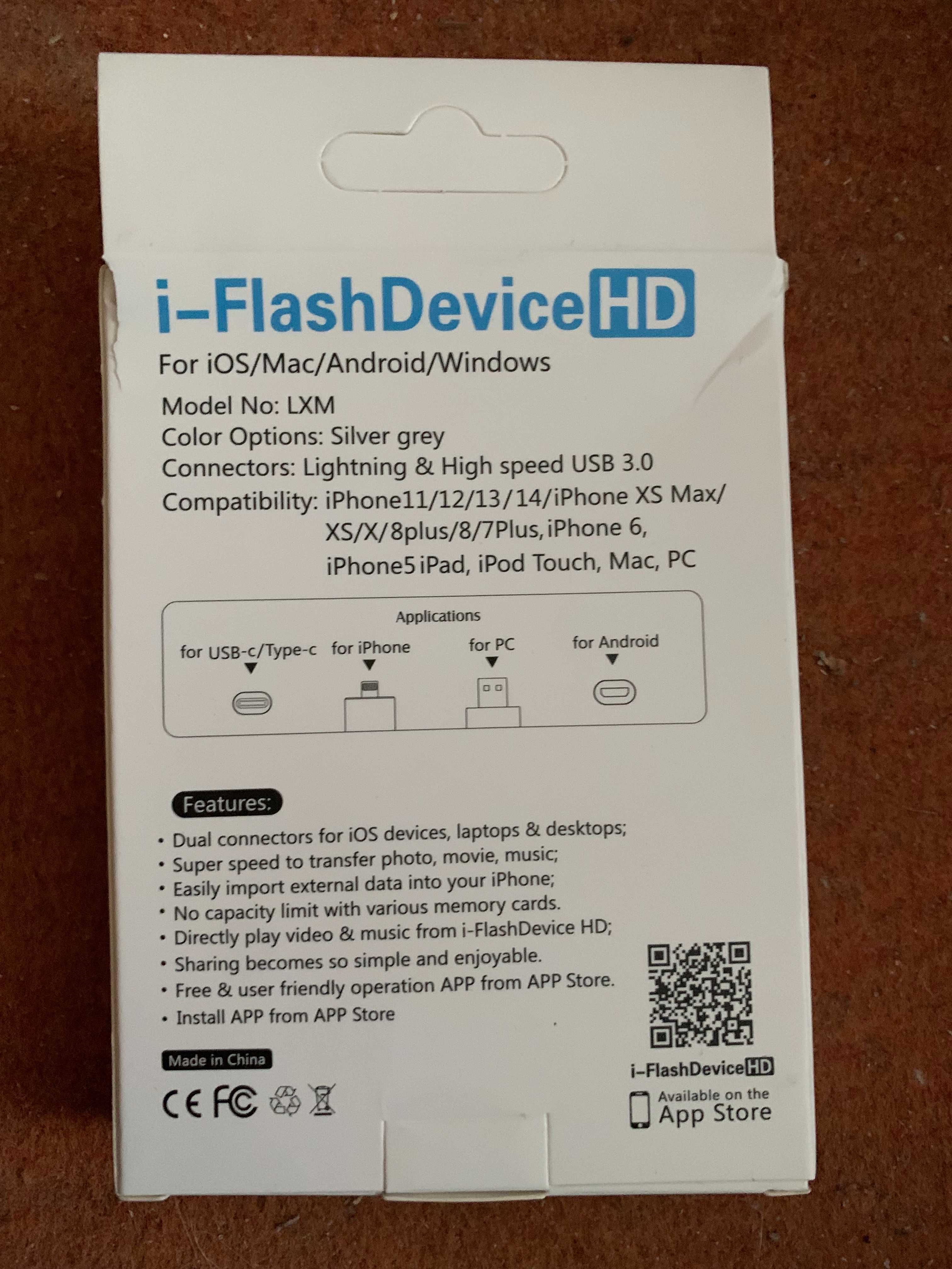 Флеш карта для телефону Iphone Flash disk 128gb 256 флешка ipad