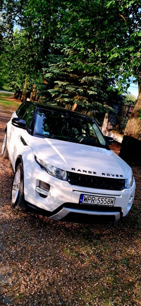 Range Rover Evoque Si4 FULL; 1 wł Salon PL rej 2013 - Idealny po serw.