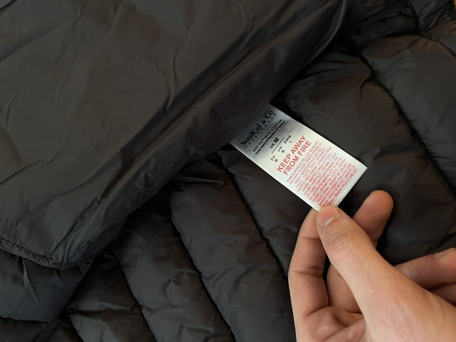 Чоловічий мікро пуховик SOULCAL & CO, розмір S-M