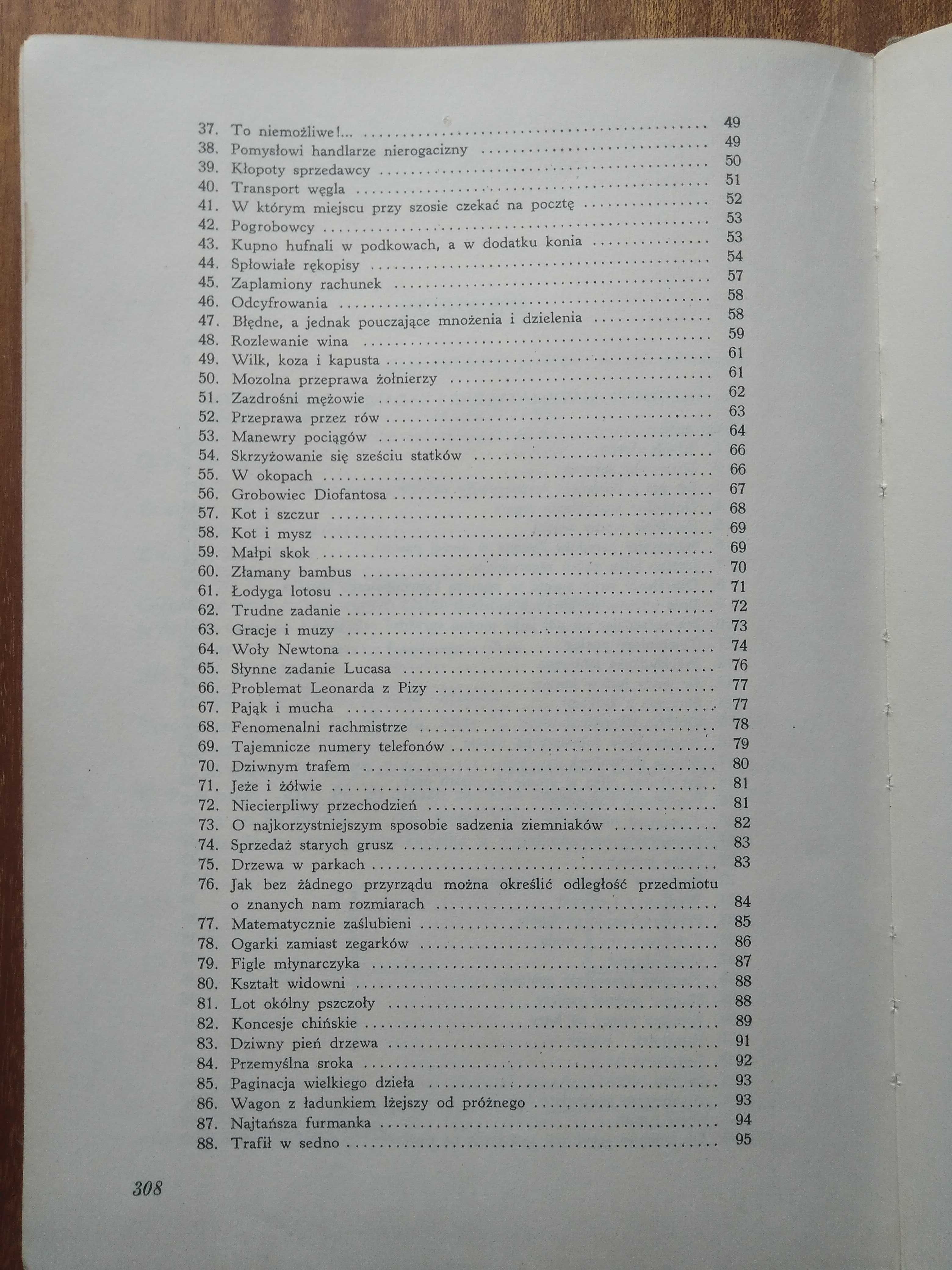 Lilavati - Rozrywki matematyczne - Szczepan Jeleński