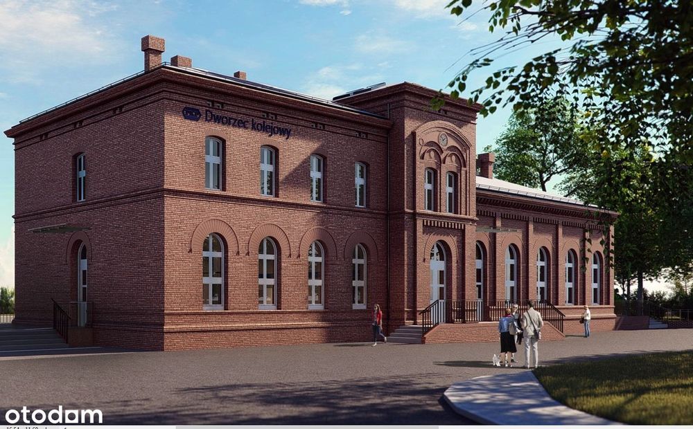 Lokal handlowo-usługowy o pow. 157,30 m2 w budynku dworca Trzemeszno