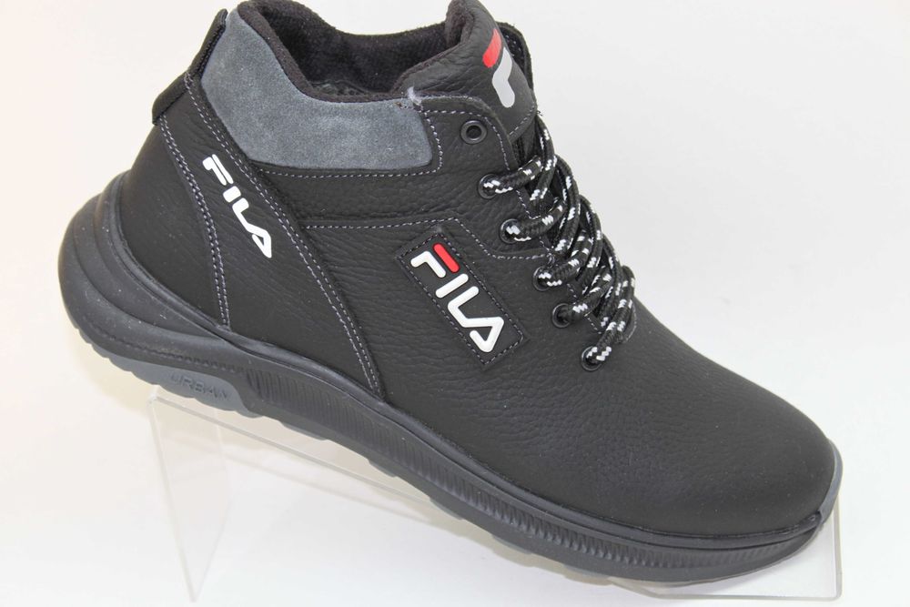 Fila - зимние кожаные кроссовки - ботинки - кросівки на меху.(144мех)