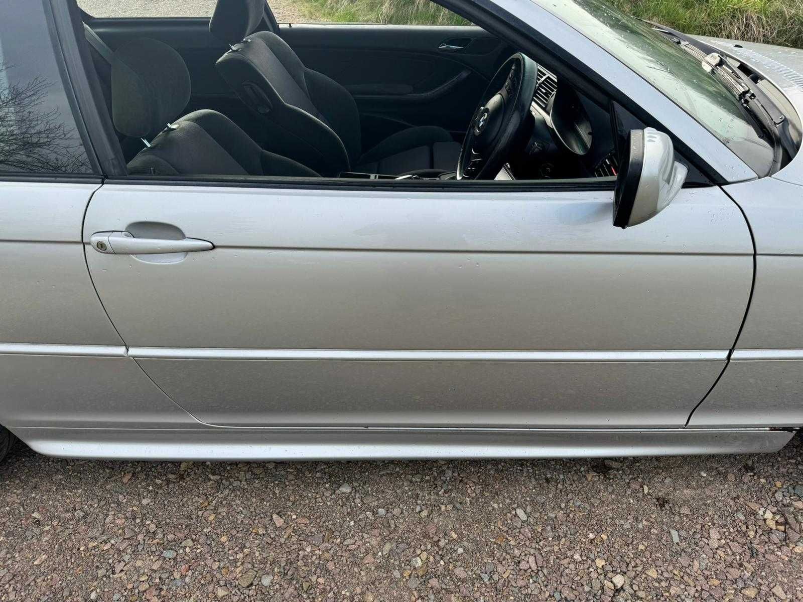 Drzwi Prawe Lewe BMW E46 Coupe Cabrio M-Pakiet Titansilber 354/7 Okazj