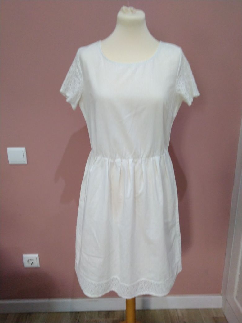 Vestido linho T 40