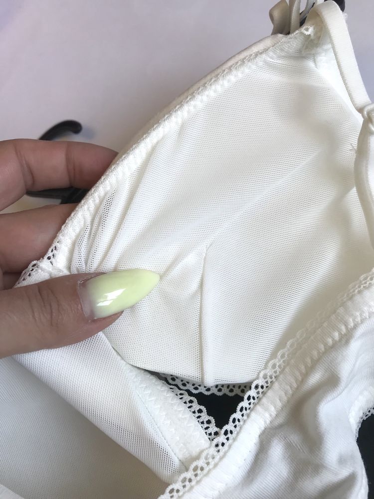 Ліф/Бра. H&M. Англія. Котон. 75 А. Комплект. Нові