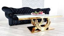 Sofa Glamour Chesterfield rozkładana / Producent / KOLOR