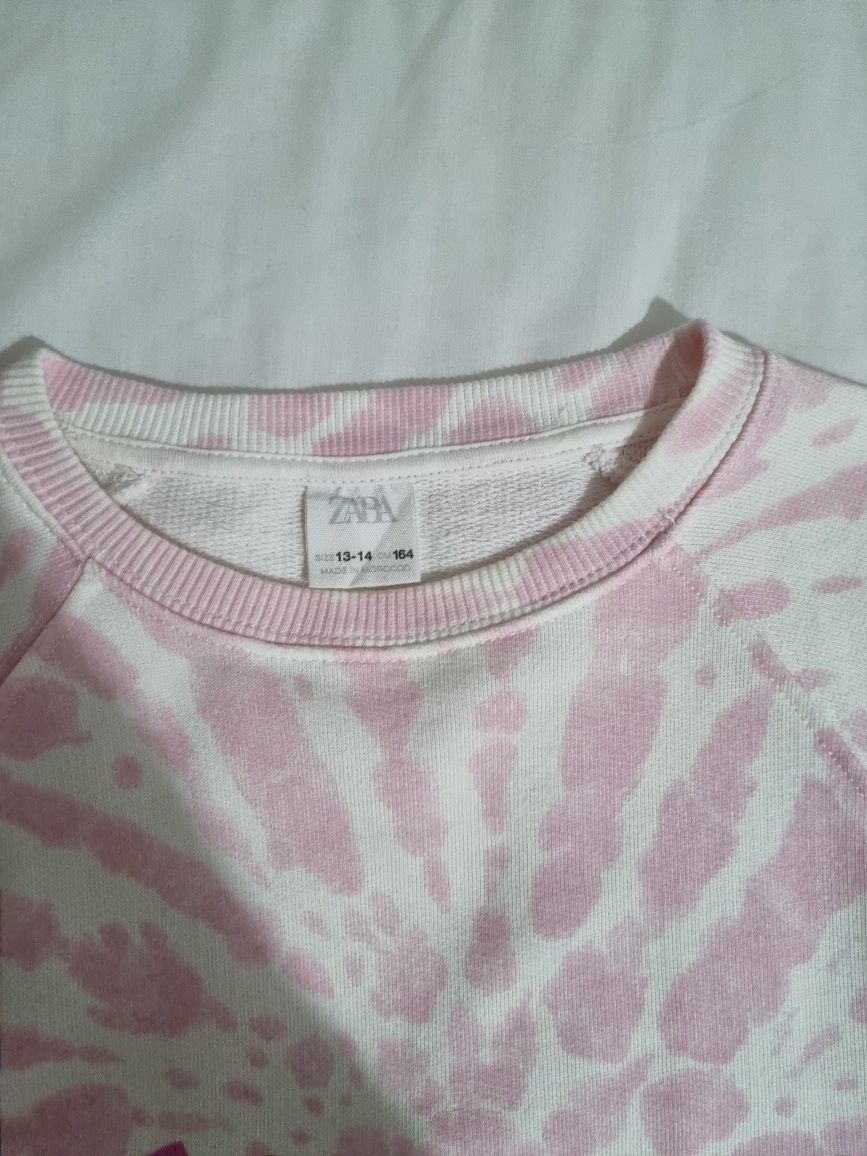 Vestido zara menina rosa