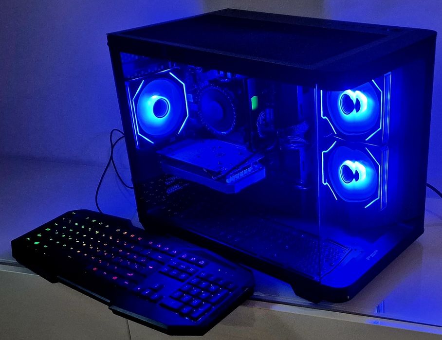 Komputer gamingowy intel 12400 RX 580 8Gb DDR5 16Gb SSD 1000GB Wifi