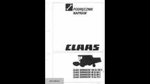 CLAAS Dominator 78, 88, 98 ,108 s/sl instrukcja napraw  PO POLSKU!