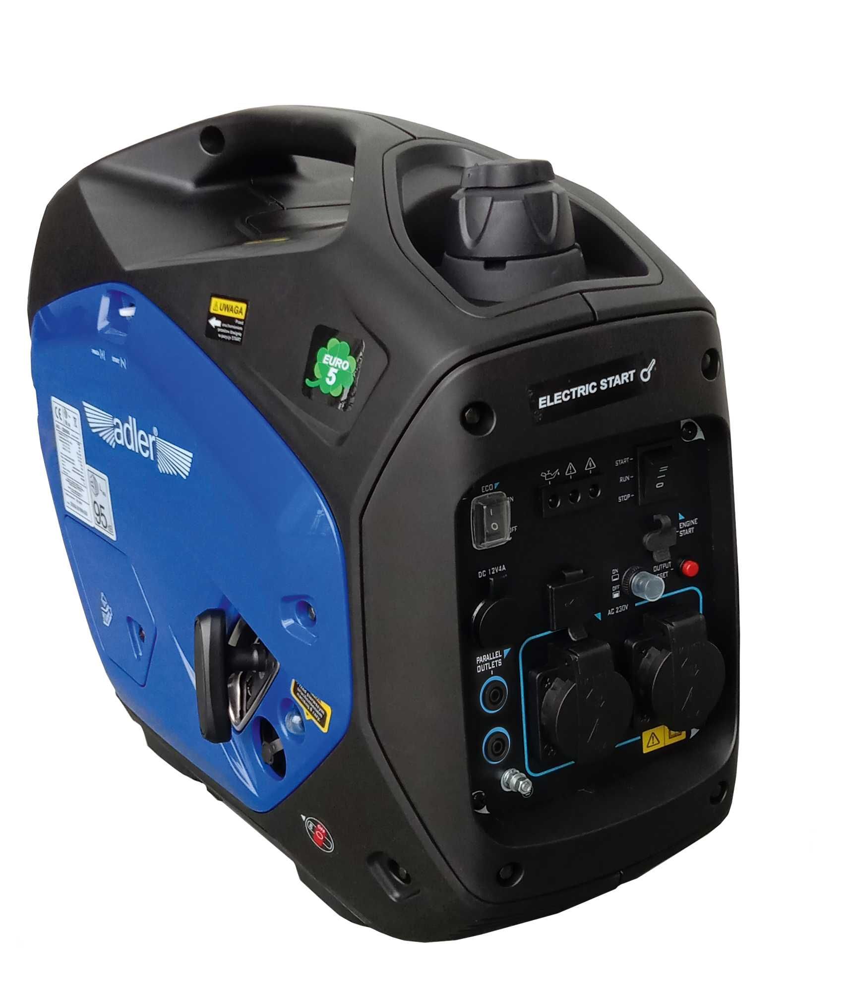 Agregat prądotwórczy NOWY faktura VAT Adler AD-2200S PLUS 2200W