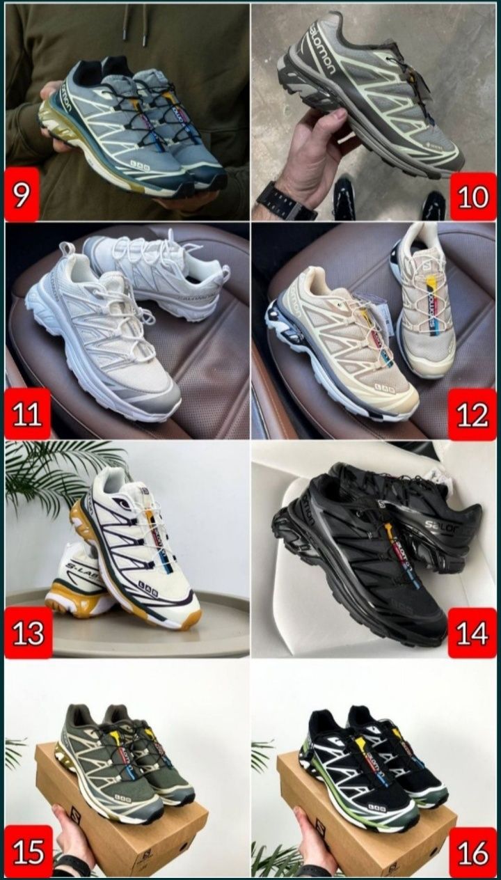 БЕЗ ПЕРЕДПЛАТИ‼️Кросівки Salomon XT-6 / Термо, Gore-Tex / 36-46