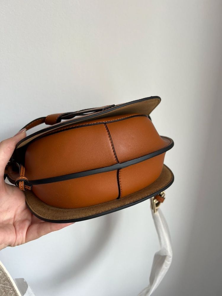 Torebka Loewe Gate Small Leather Brown