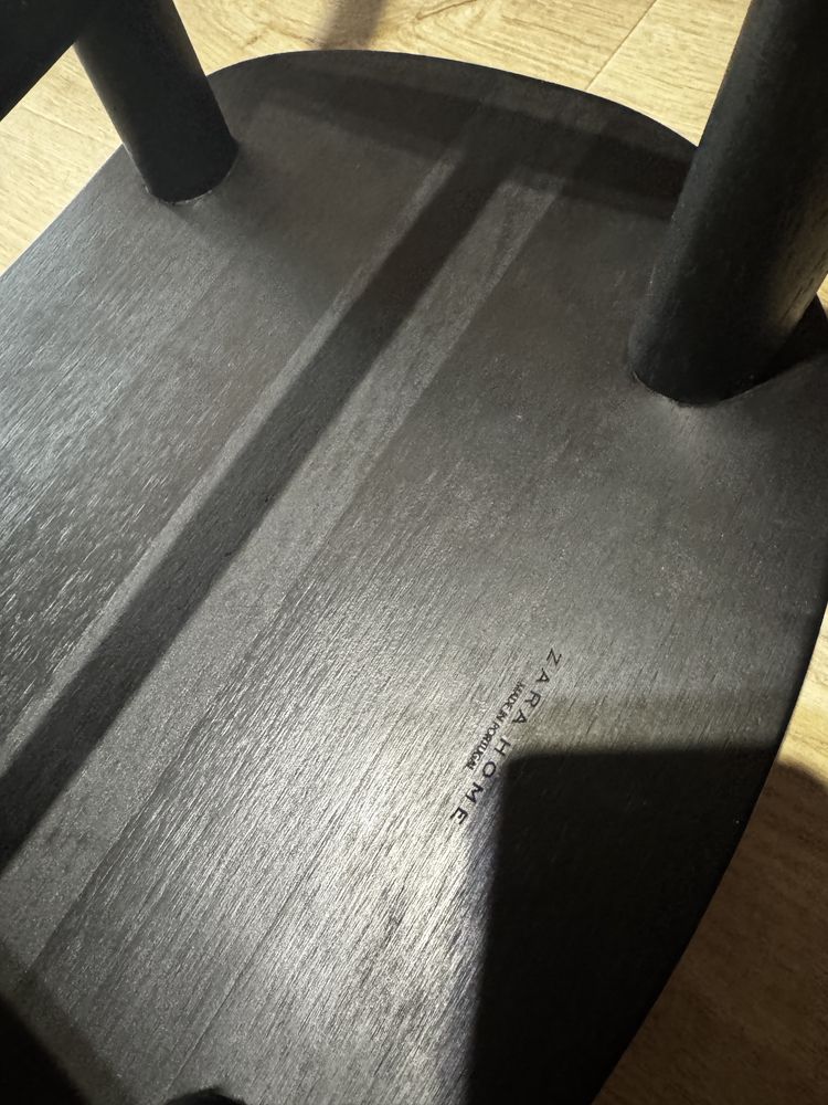Taboret stołek Zara Home czarny