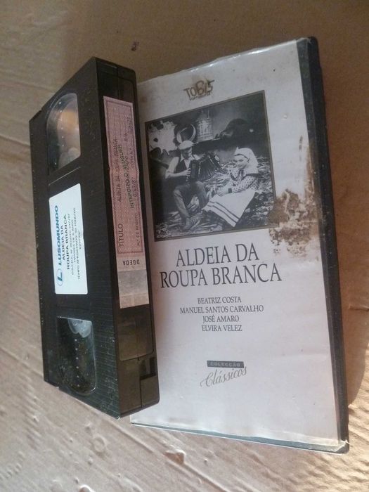 Cassete de vídeo VHS (Filmes antigos) - VÁRIOS
