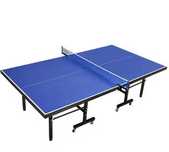 Mesa de Ténis de Mesa Profissional Dobrável com Rodas