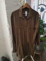 Sukienka/tunika khaki, S