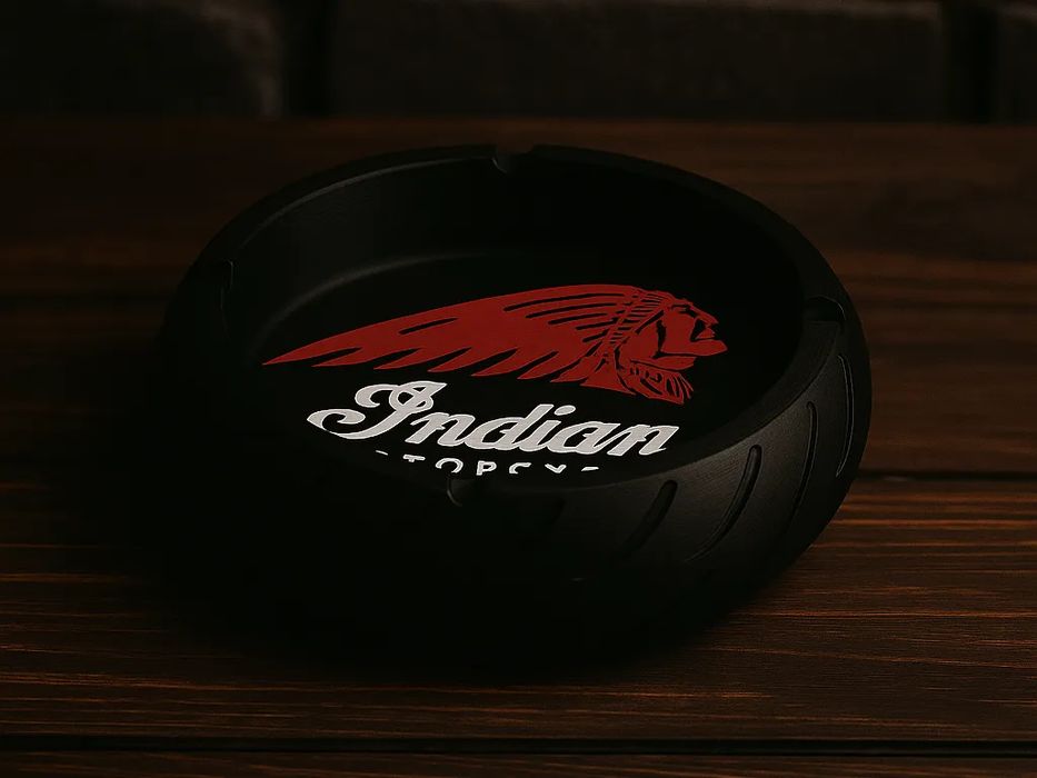 Cinzeiro Indian Motorcycle Clássico