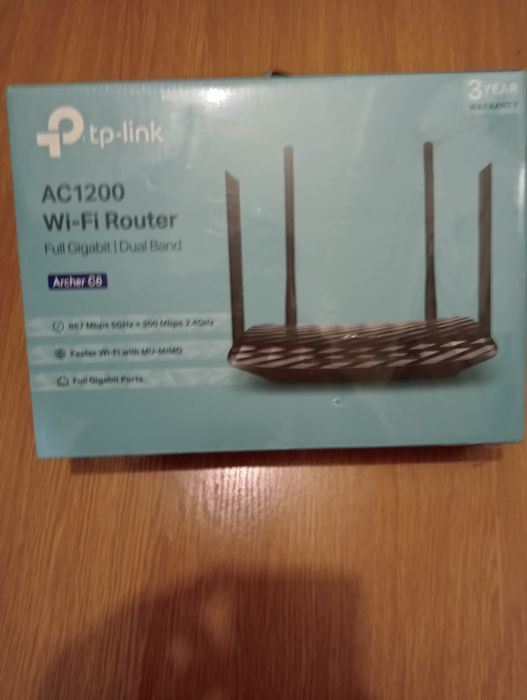 NOWY Router Wi-Fi TP-Link AC1200 Archer C6