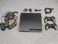 Konsola PS3 500gb + gry 2x pad 4x buzzery Buzz! Polskie łamigłówki PL