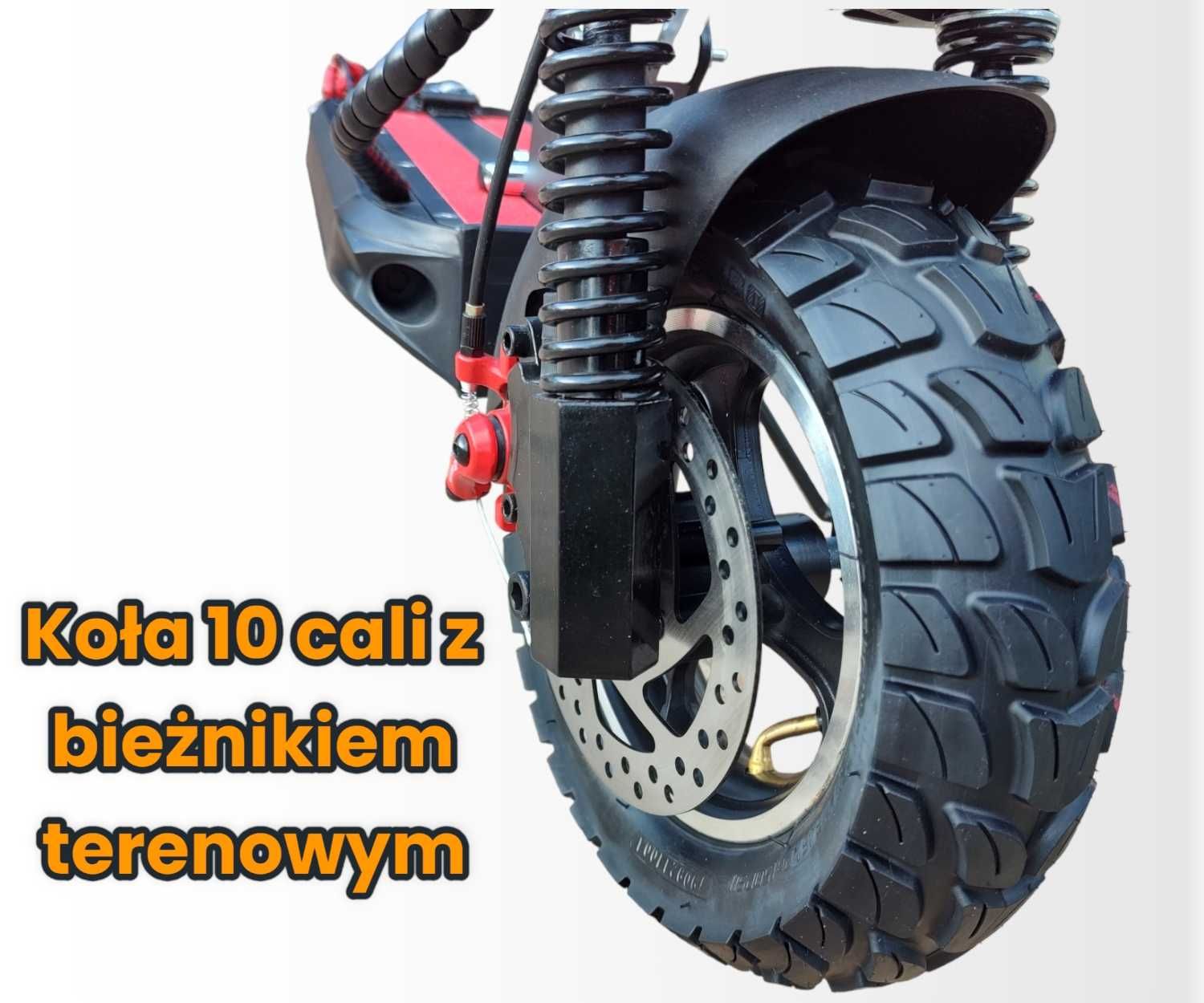 Hulajnoga Elektryczna MEGATTO F10 PRO moc 800W zasięg nawet do 45km