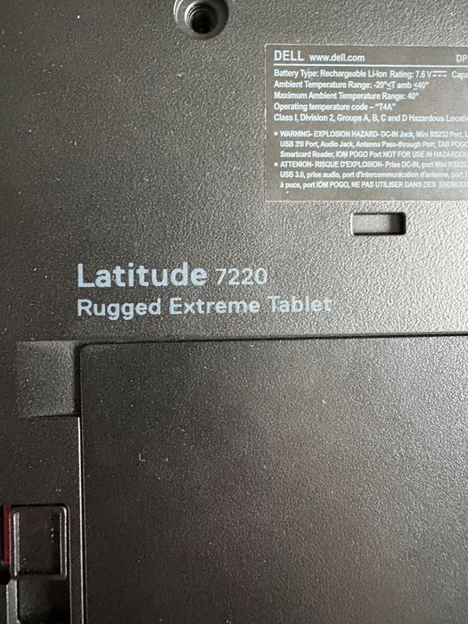 Dell 7220 rugged extreme