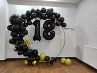 Stelaż na balony,neon 18tka-stojak ,ścianka do zdjęć na imprezy