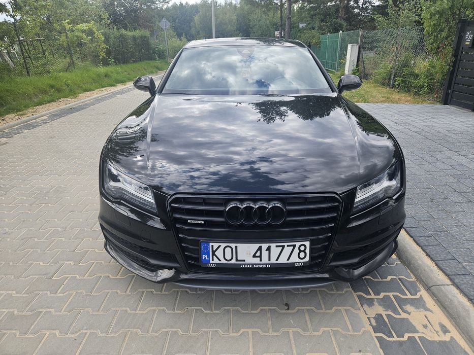 Audi a7 c7 3.0 tfsi wersja Prestige my2015 brązowe wnętrze bez wkładu