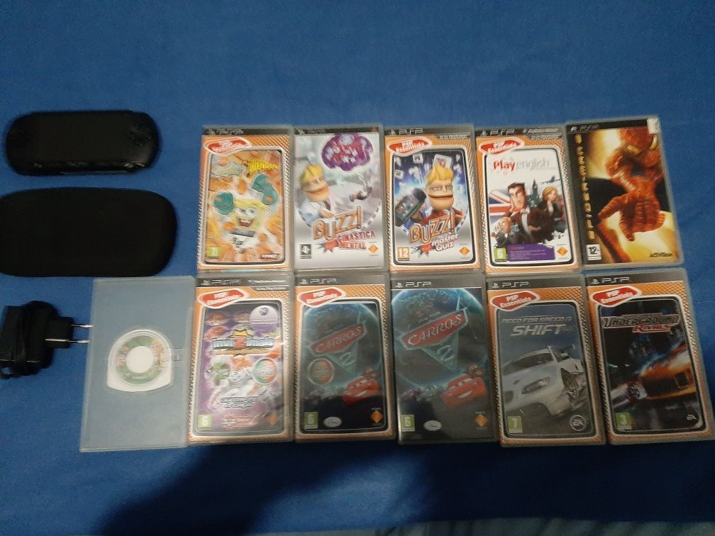 Psp jogos carregador