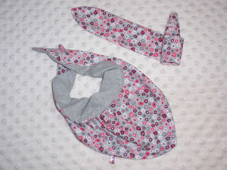 Opaski - Pin up - wiązane - przeplatane - dla mamy i córki - 2 szt.