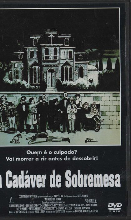 Dvd Um Cadáver de Sobremesa - comédia - Peter Sellers - extras