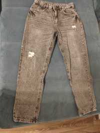 Spodnie jeans 158 dwie pary