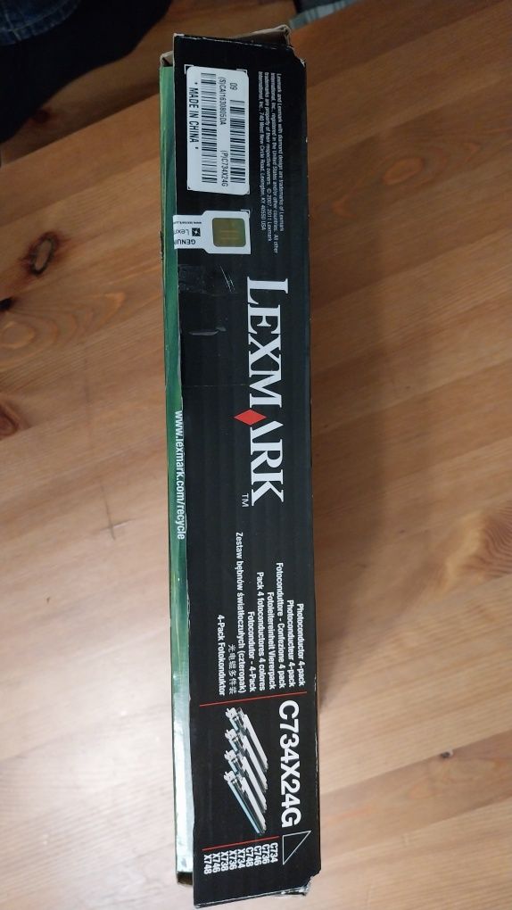 Bęben Lexmark C734X24G czarny, czerwony, niebieski, żółty do Lexmark