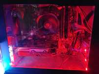 Gamingowy PC i7-4x3.9GHz/FullHD_24"/RX550_4GB/16GB_Ram/SSD240GB+HDD500