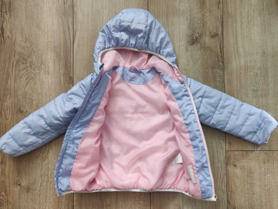Курточка  демисезонная  Kiki&Koko девочке 5-6 лет, нежно-голубая