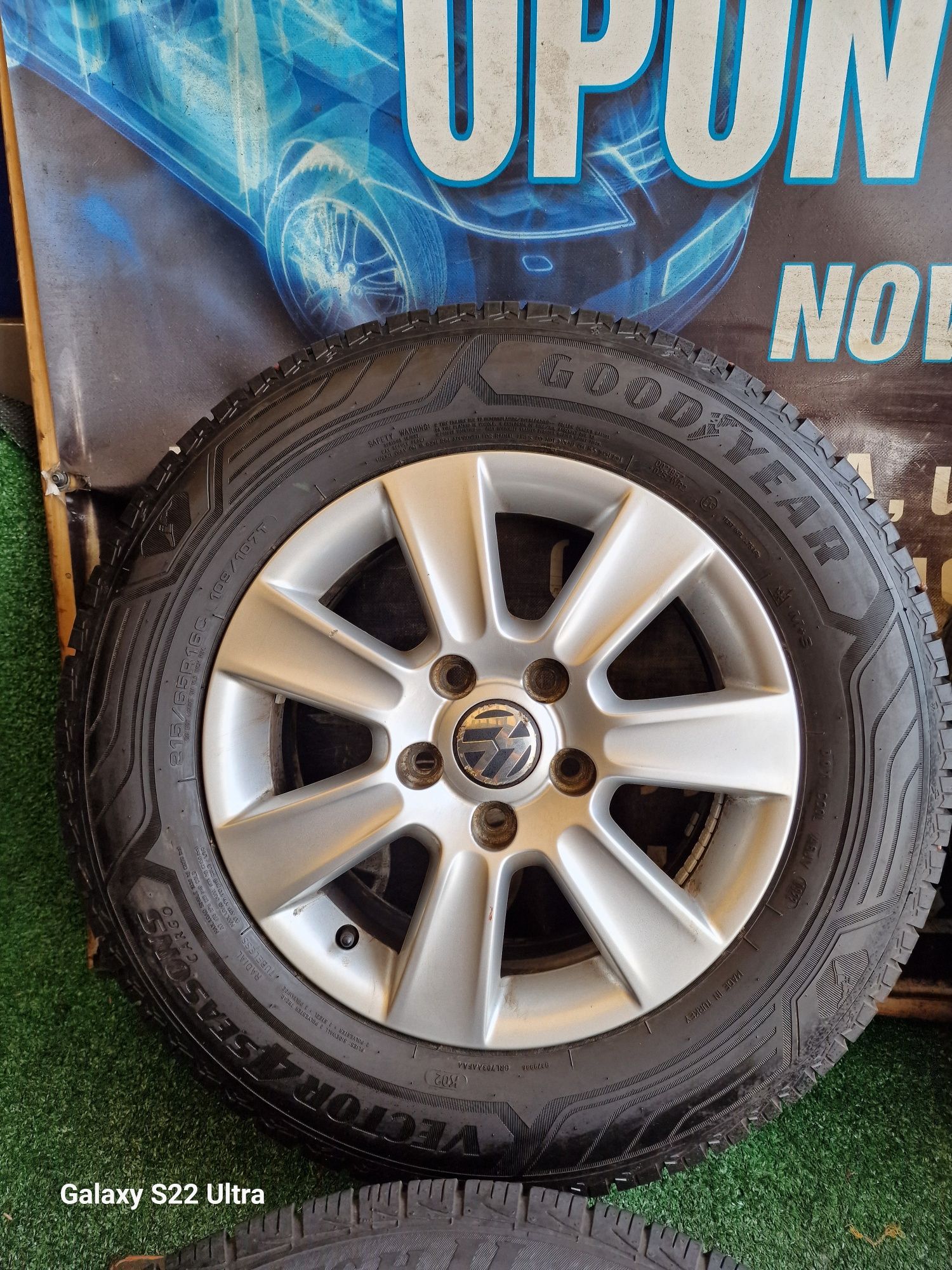Koła 16 5×120 Vw T5 T6 Multivan Caravela Transporter 215/65/16C 8mm