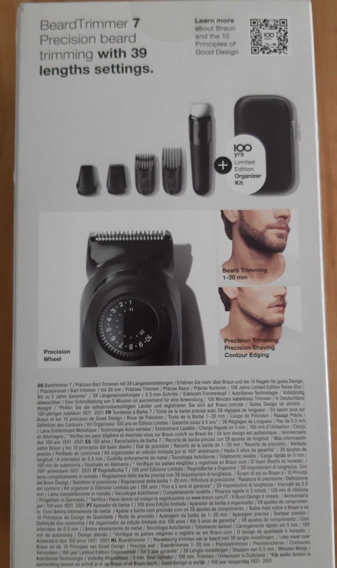 Aparador de barba e cabelo novo