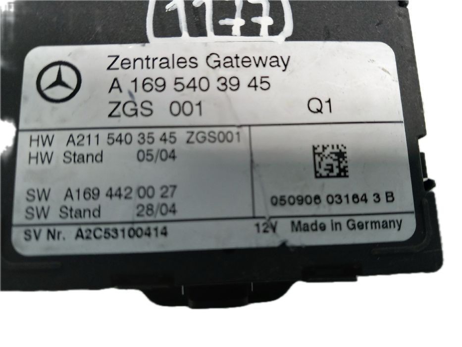 Módulo genérico MERCEDES-BENZ Classe A (W169)