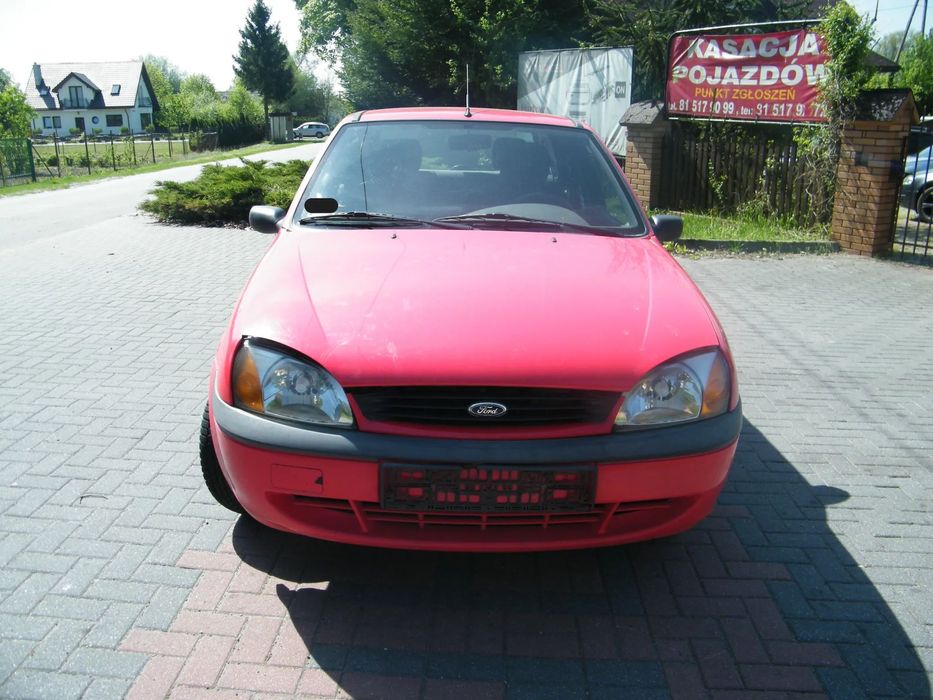 Ford Fiesta MK4 FL 1.3 B 60KM silnik HCS EFI skrzynia B5/IB5 lakier Radiant Red