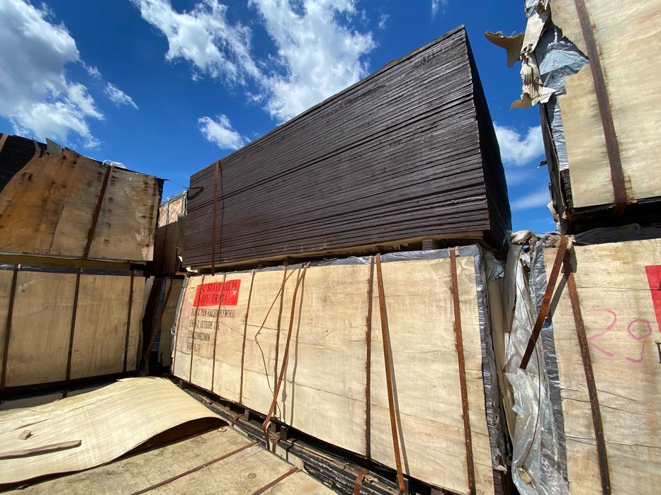 Sklejka topolowa 21mm 2500x1250 szalunkowa stropowa szalunki strop