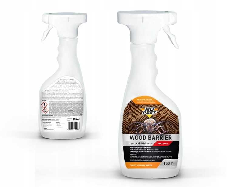 Środek na szkodniki drewna Wood Barrier NO PEST™ 450 ml