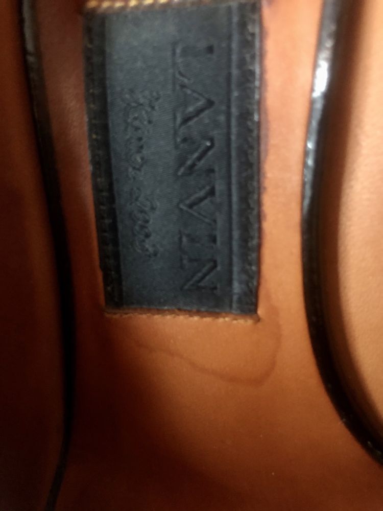 Lanvin оригинал кожа лак / 37 - 38