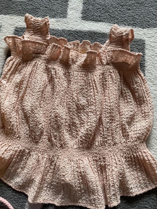 H&M zestaw ubranek dla dziewczynki rozm 110,116 stan bdb x 4 szt