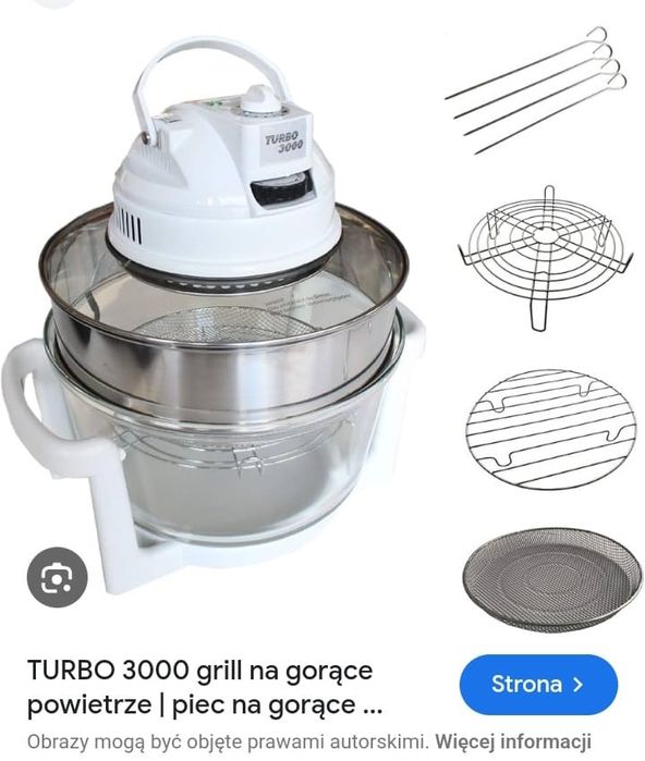 Grill na gorące powietrze