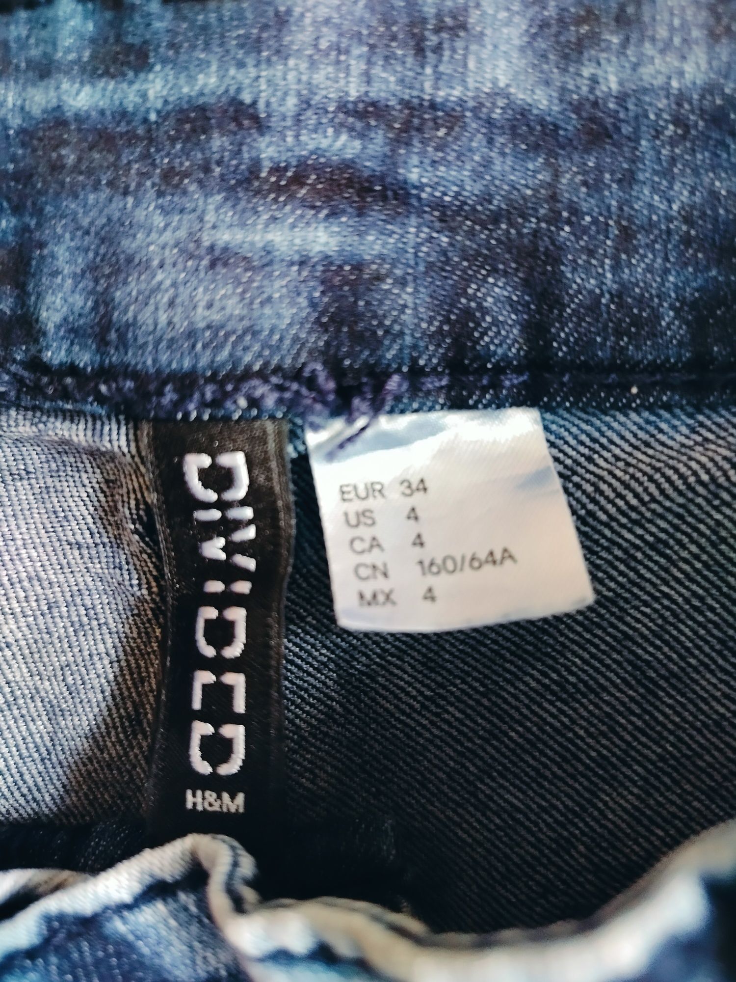 Spodenki jeansowe 34 h&m