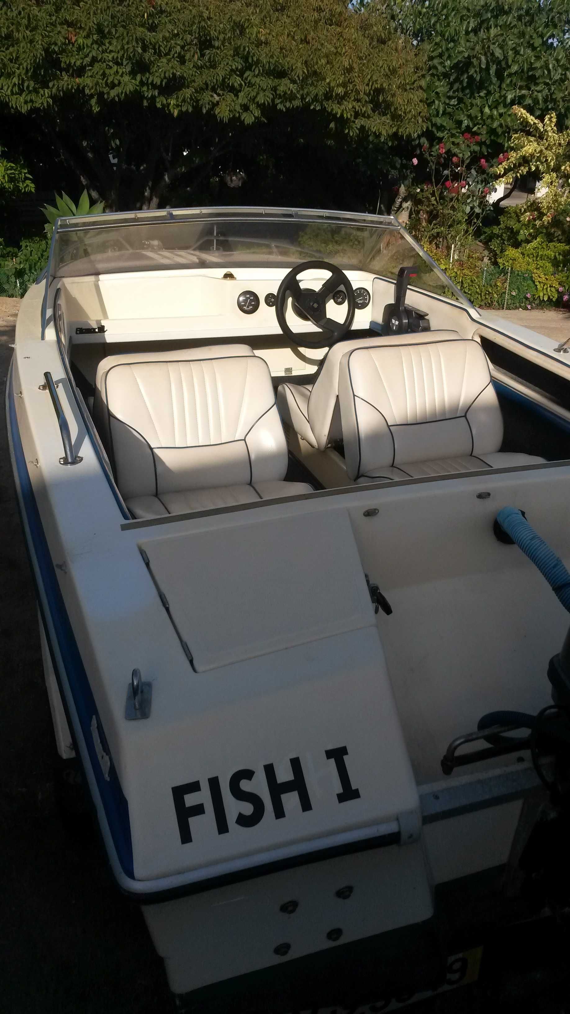 Barco recreio + Atrelado com matrícula - OPORTUNIDADE